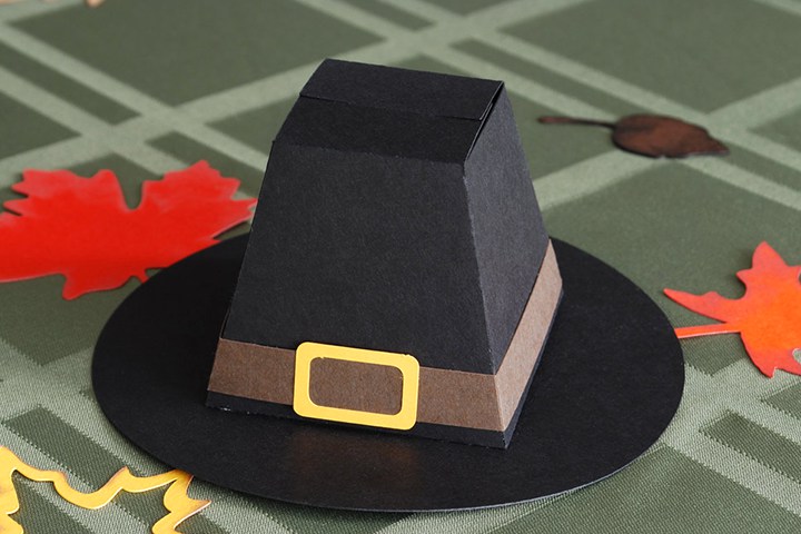 Pilgrim hat, Thanksgiving crafts for kids