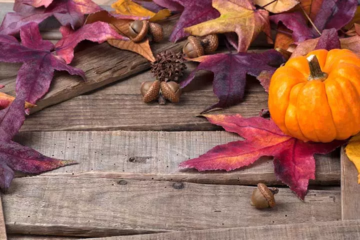 Pretty pumpkin, Thanksgiving crafts for kids