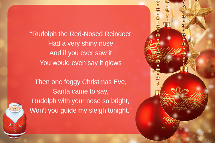 Rudolf The Red-Nosed Reindeer Christmas song for kids