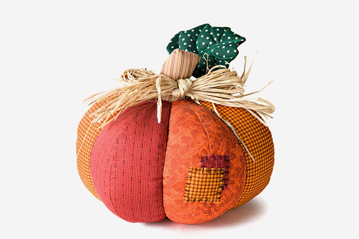 Stuffed pumpkin, Thanksgiving crafts for kids