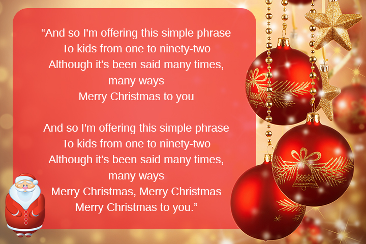 The Christmas Song for kids