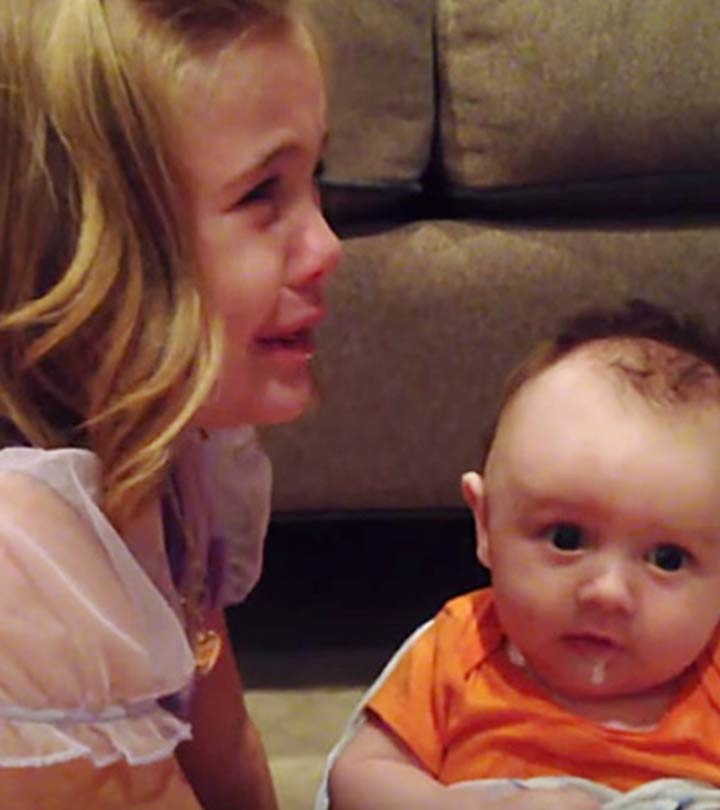 Watch This Hilarious Video Of Sadie Who Doesn't Want Her Brother To Grow Up