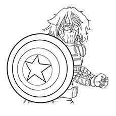 10 Amazing Captain America Coloring Pages For Your Little One