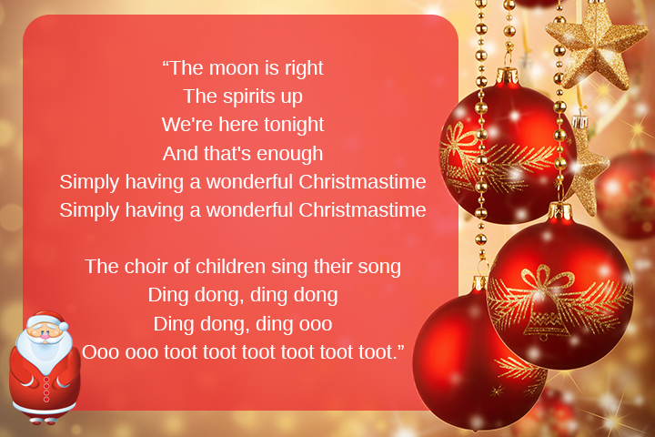 Wonderful Christmas Time song for kids