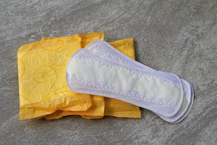 Use a panty liner to absorb the discharge and prevent staining your clothes