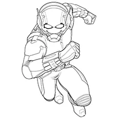 Ant Man coloring page_image