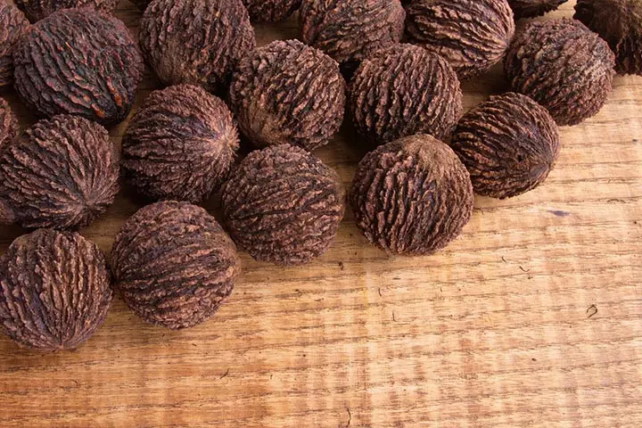 Black walnuts have originated in North America.
