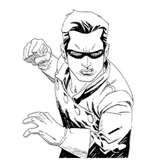Bucky Barnes, Ant Man coloring page_image