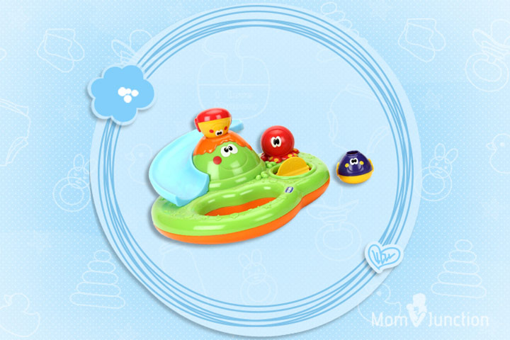 Best Toys For Babies - Chicco Bubble Island Bath Toy