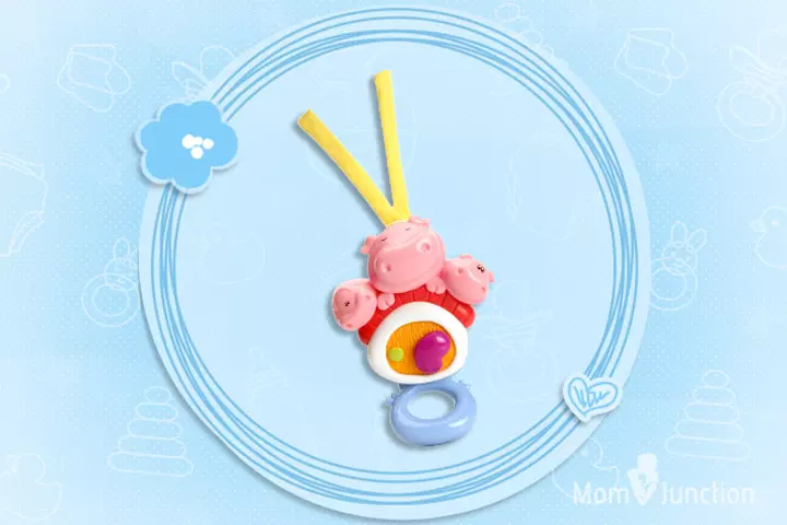 Best Toys For Babies - Chicco The 3 Little Pigs Musical Cot Toy