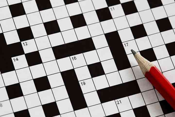 Patriotism themed crossword puzzle, Independence day activity for kids