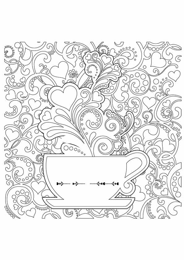 Detailed-Coloring-Page-Of-Coffee-Mug