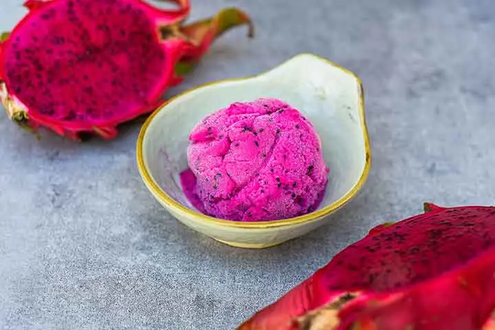 Dragon Fruit Ice Cream