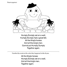 Humpty Dumpty Full Rhyme coloring page_image