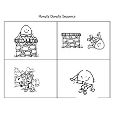 Humpty Dumpty Sequence coloring page_image