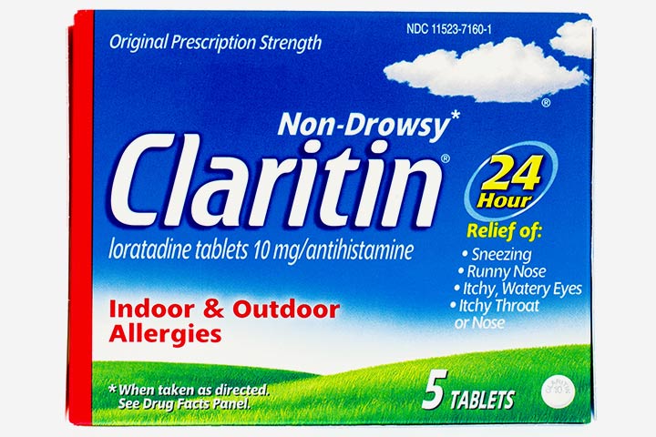 Claritin prescription information otc