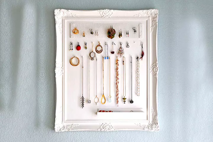 Jewelry Storage Frame Christmas gift for teens