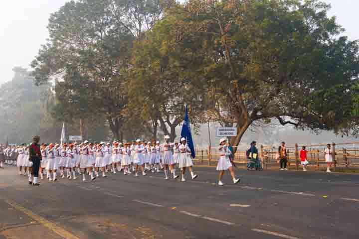 March-past independence day activity for kids