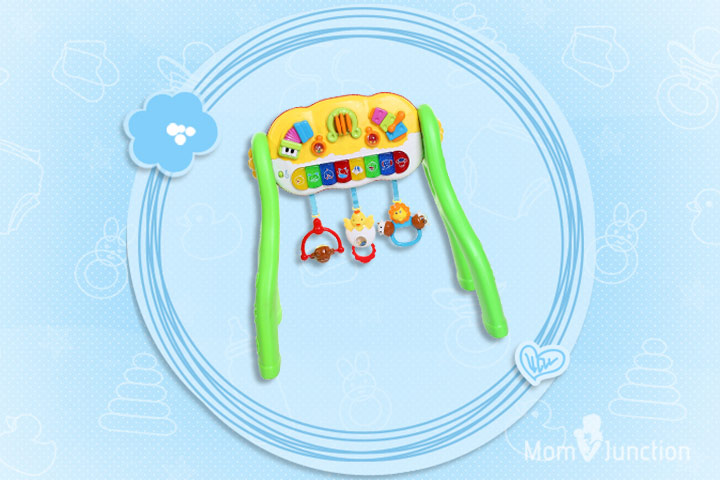 Best Toys For Babies - MeeMee Battery Operated 3 In 1 Fun Activity Gym
