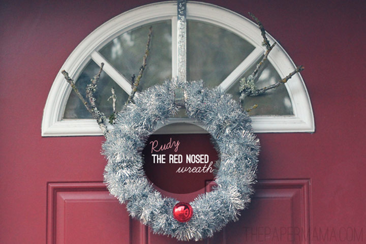 Rudy, The Red Nosed Wreath Christmas gift for teens