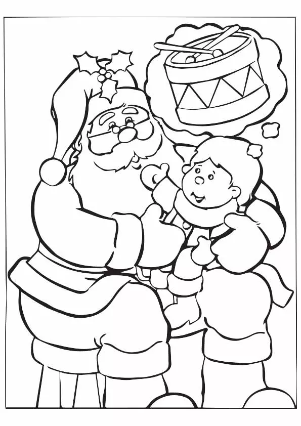 Santa-With-A-Kid