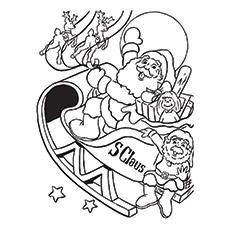 30 cute santa claus coloring pages for your little ones