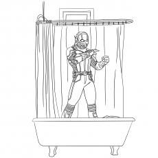 Scott Lang, Ant Man coloring page