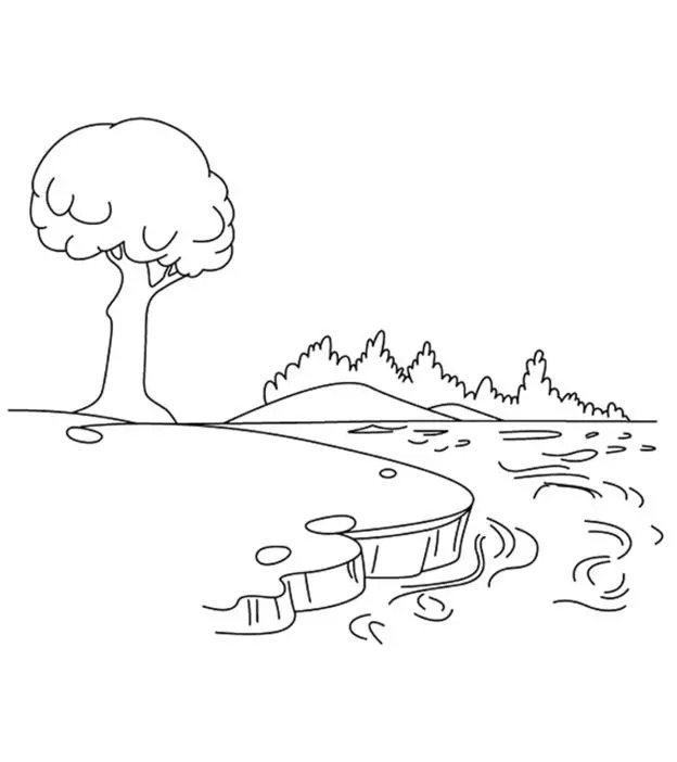Top 10 Lake Coloring Pages For Your Little Ones