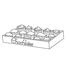 Tray Of Togetherness, Chinese New Year coloring page