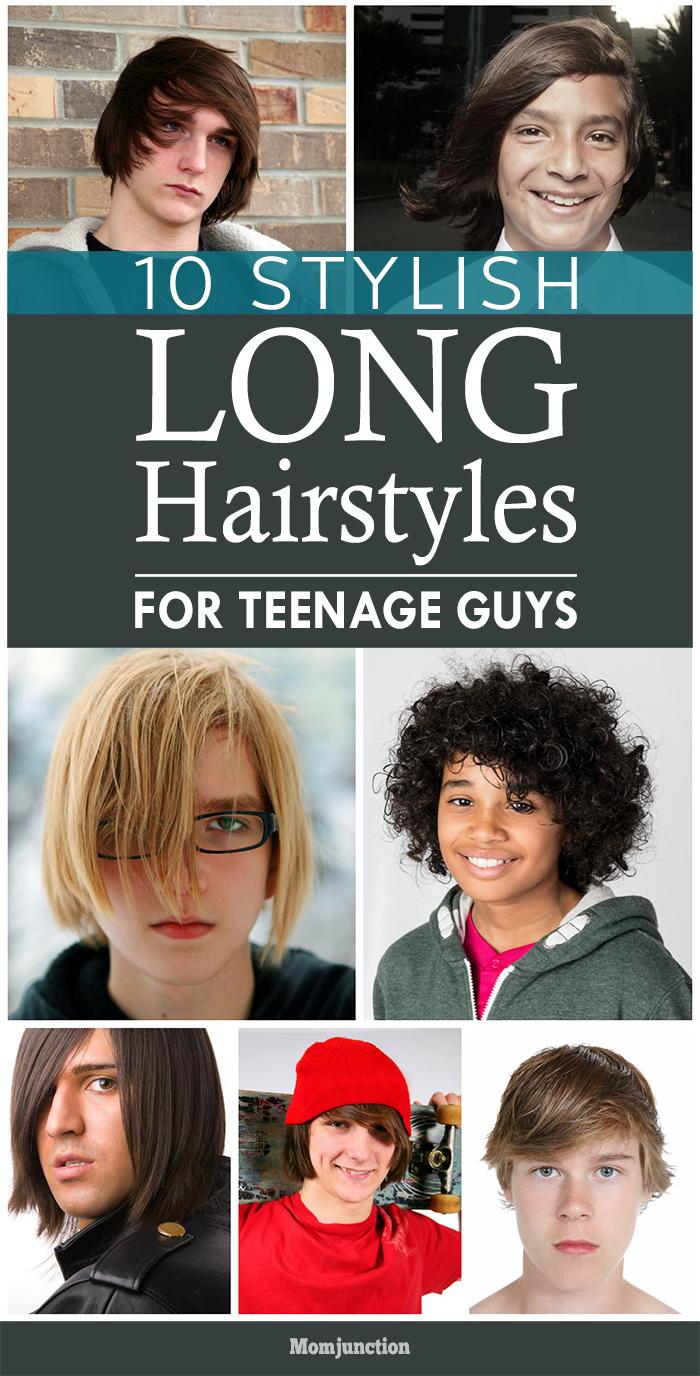 20+ Haircuts For Teenage Guys With Long Hair Ideas to Try ...