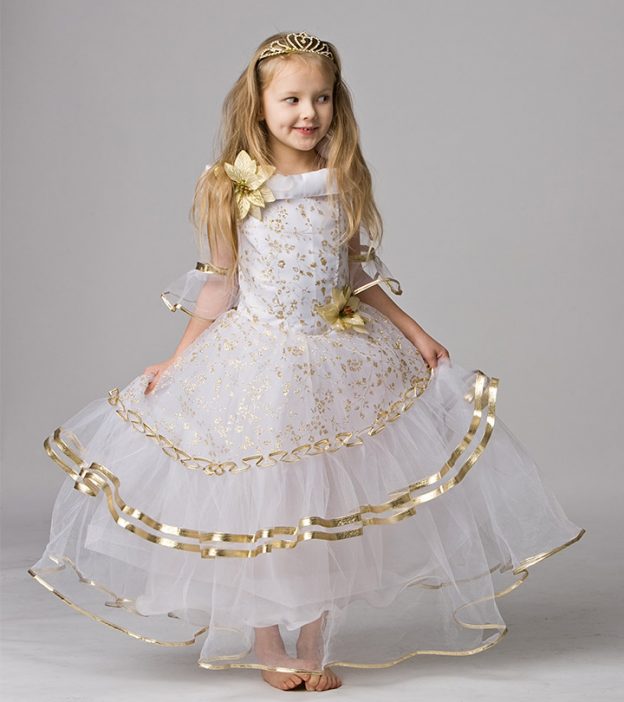 Girls Snow White Fairy Tale Book Week Child's Fancy Dress 