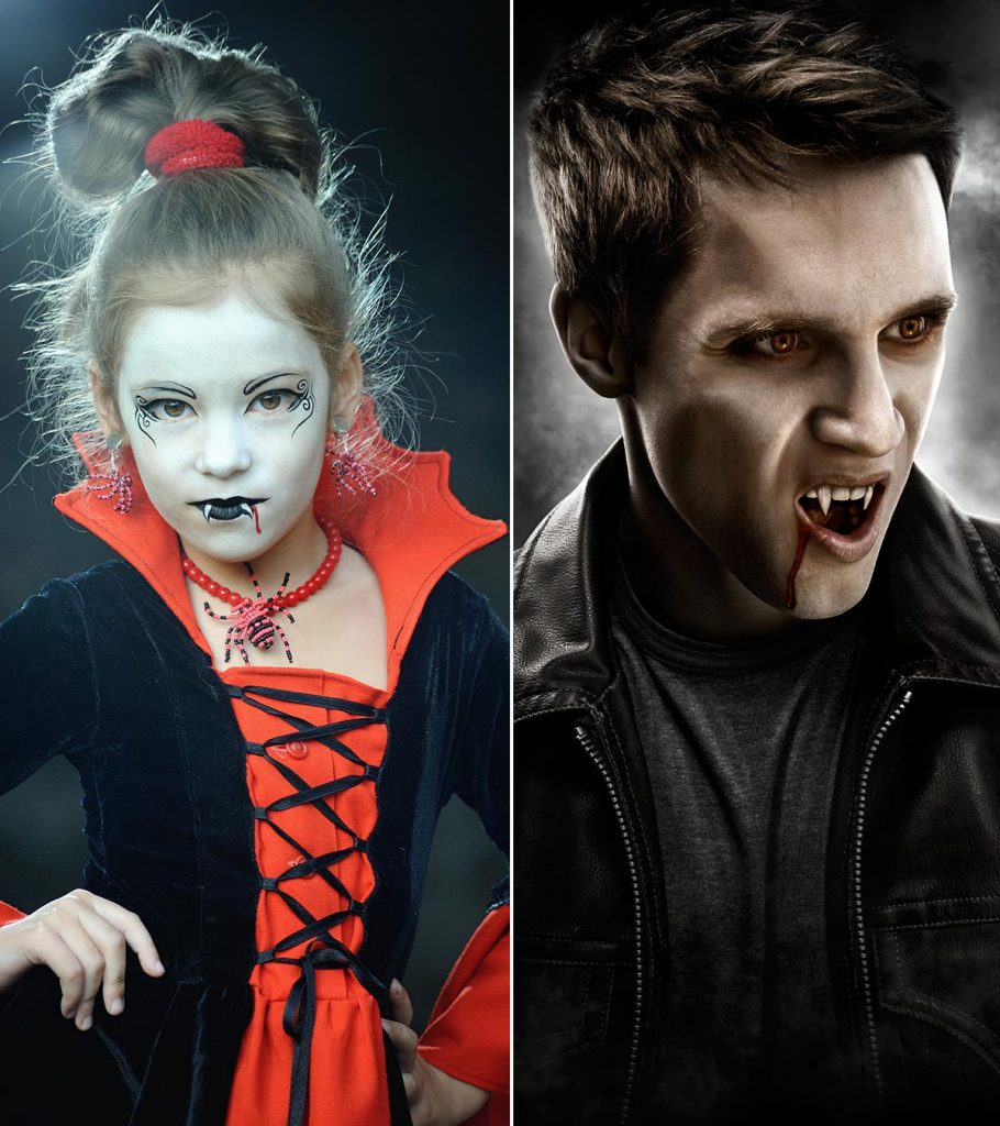 Vampire Baronne Filles Fancy Dress Halloween Gothique Vampiress Kids Enfant Costume 