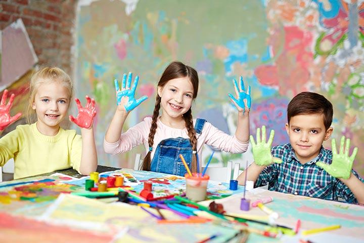 21 Creative Yet Easy Finger And Thumb Painting Ideas For Kids