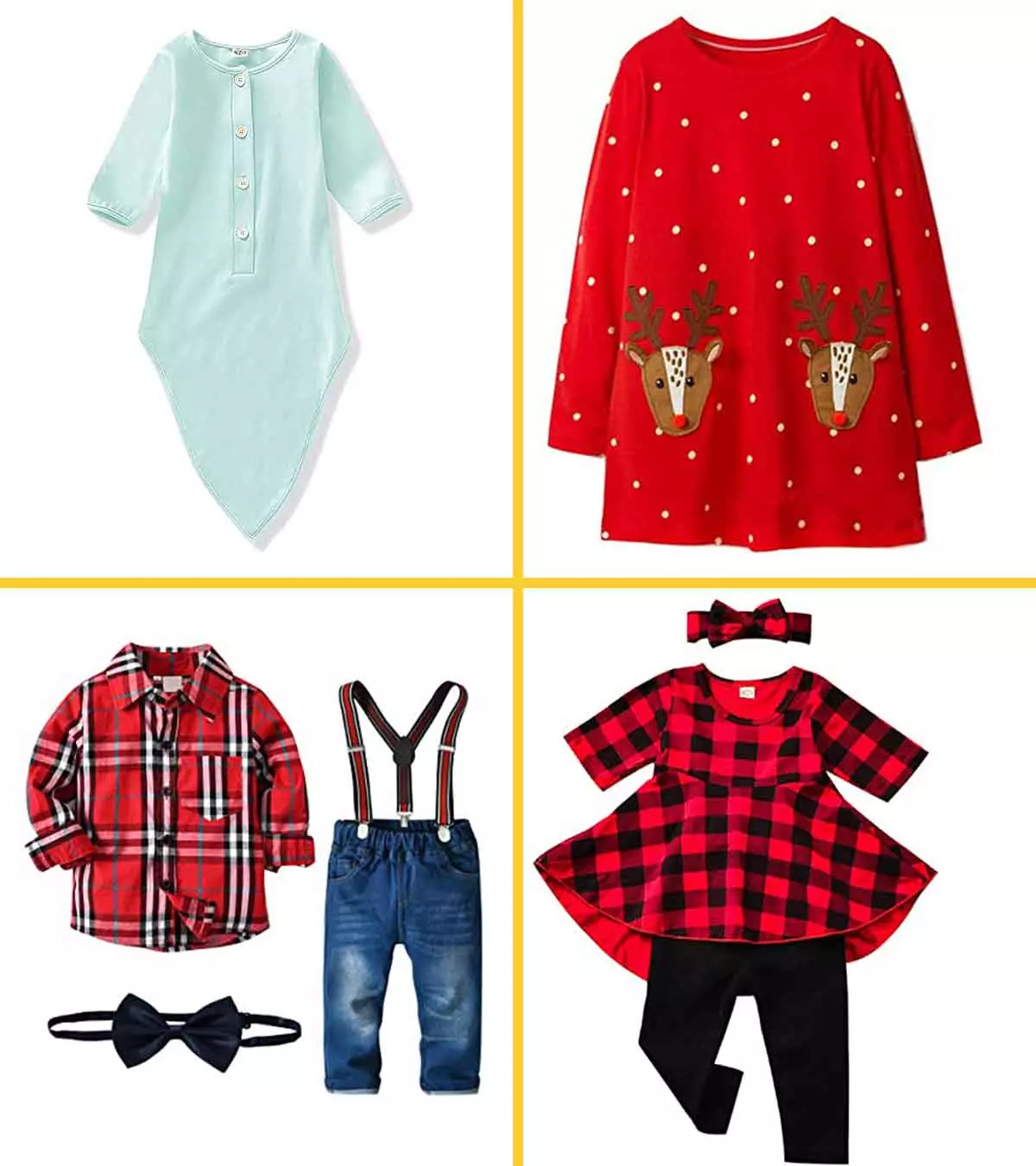 24 Beautiful Christmas Outfits For Kids