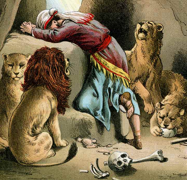 A Roaring Rescue from Bible stories for children