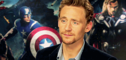 Aren't Tom Hiddleston's eyes saying something!