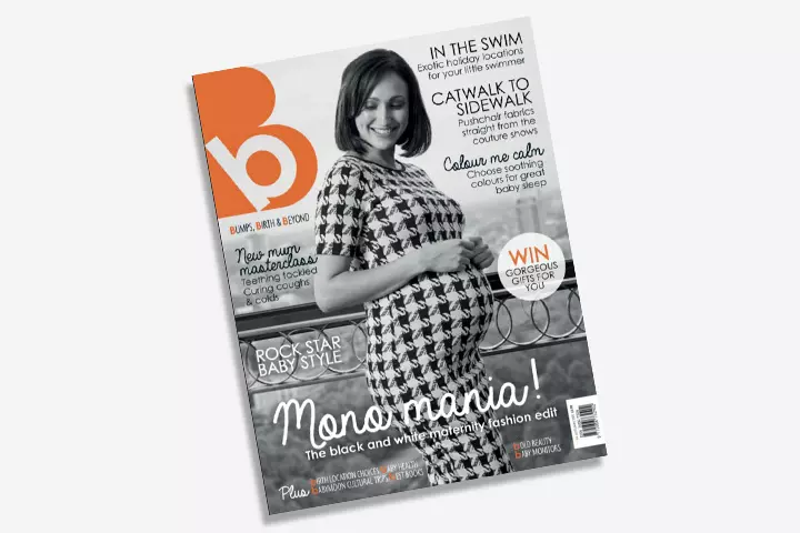 B, pregnancy and newborn magazines