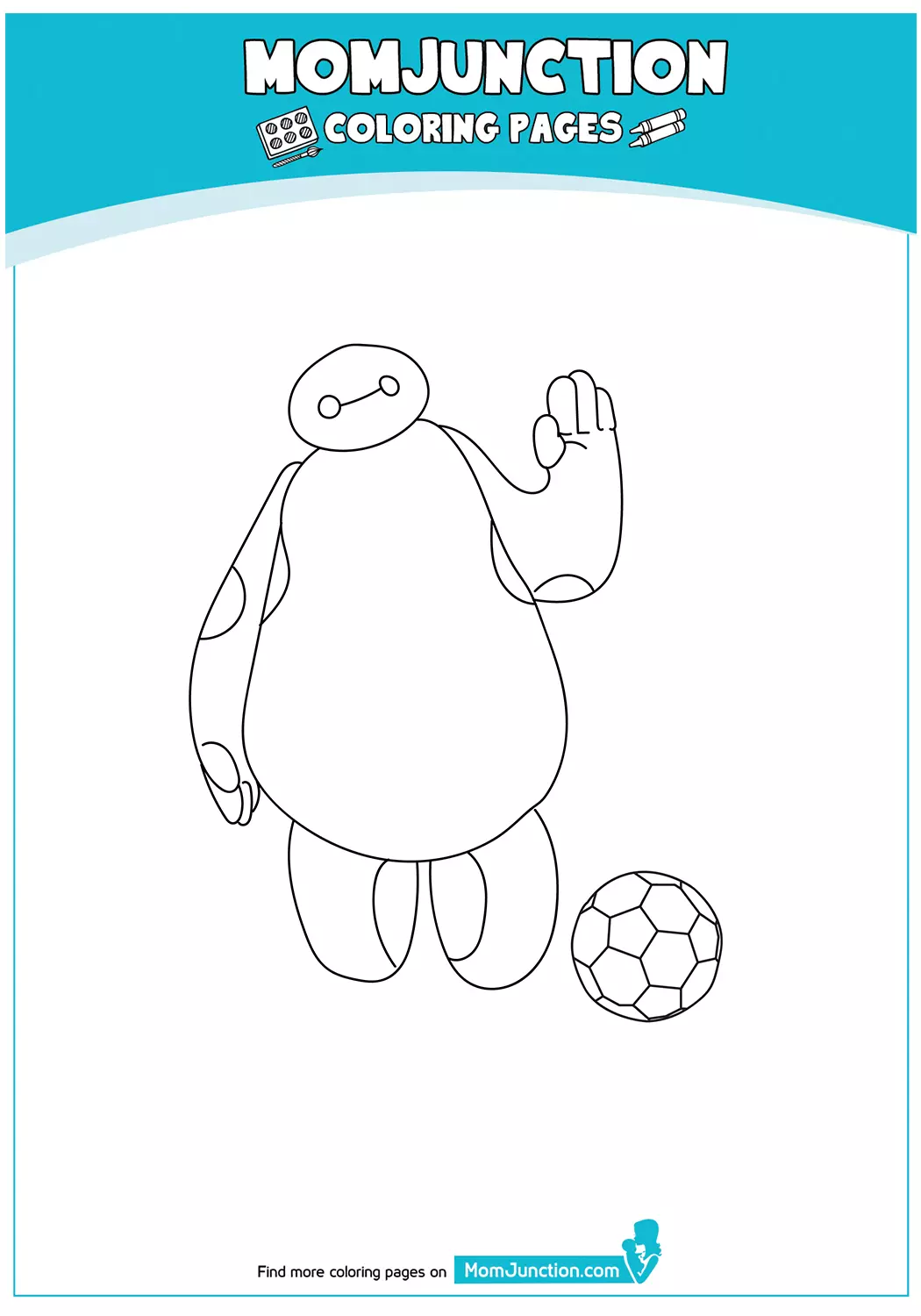 Baymax-With-Football-17