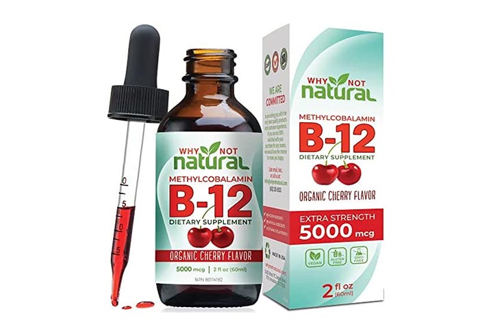 Best Sublingual Why Not Natural Methylcobalamin B-12 Dietary Supplement
