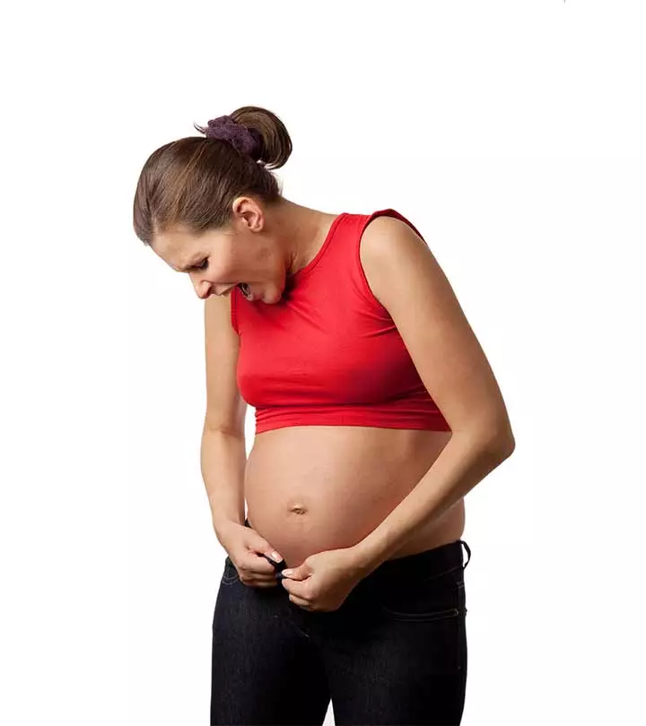 Bizarre! She Is Not Pregnant, But Has A Permanent Bump