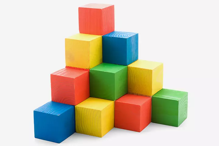 Building blocks, sensory activity for infants Building blocks, sensory activity for infants