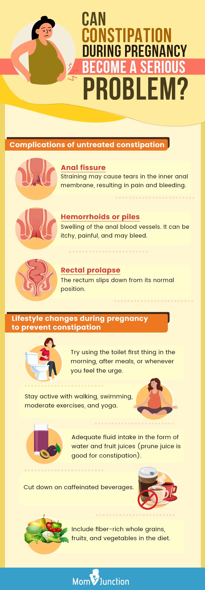 can constipation during pregnancy become a serious problem (infographic)