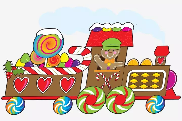 Candy train craft, transportation craft for kids