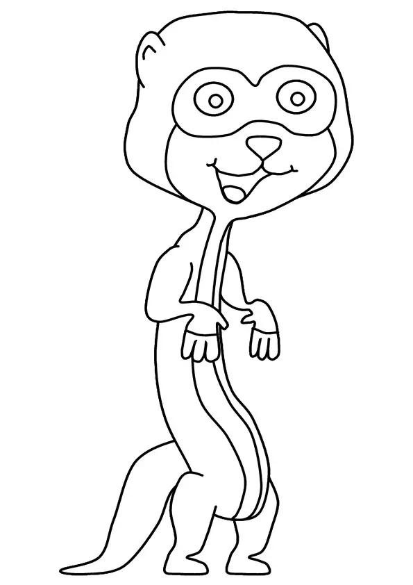 Cartoon-Meerkat