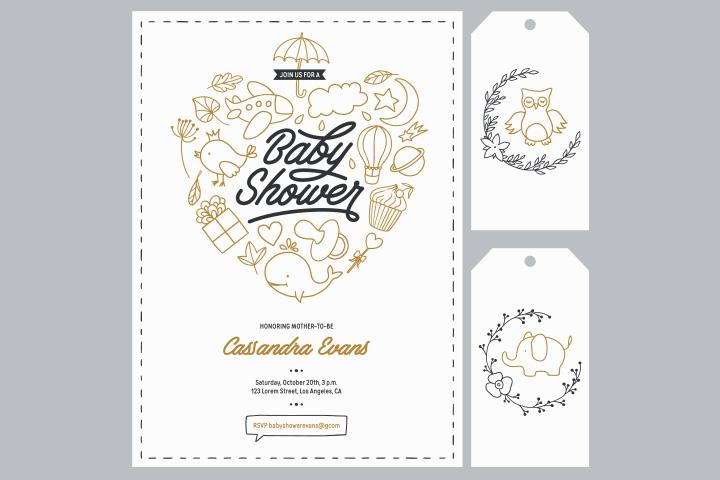 Co-ed baby shower invitation wording ideas