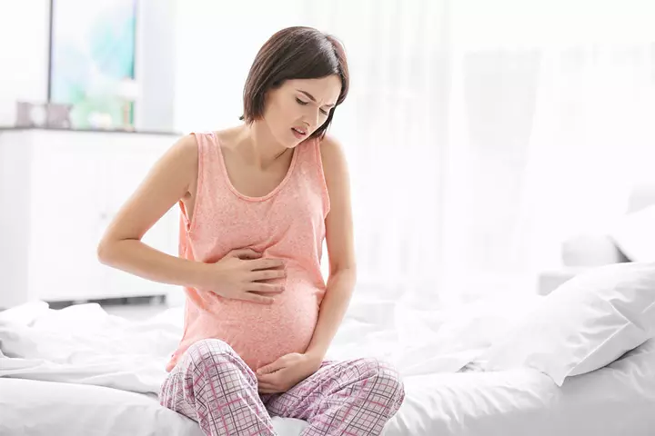 Constipation can cause blood in stool during pregnancy 