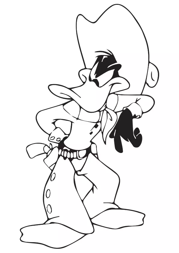 Daffy-As-A-Cowboy