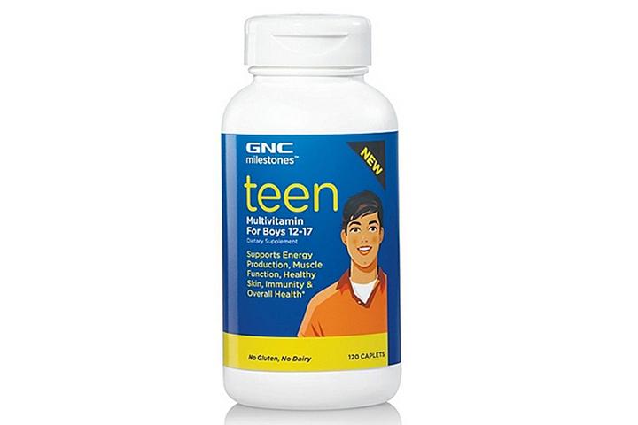 GNC Milestones Teen Multivitamin For Boys 12 To 17