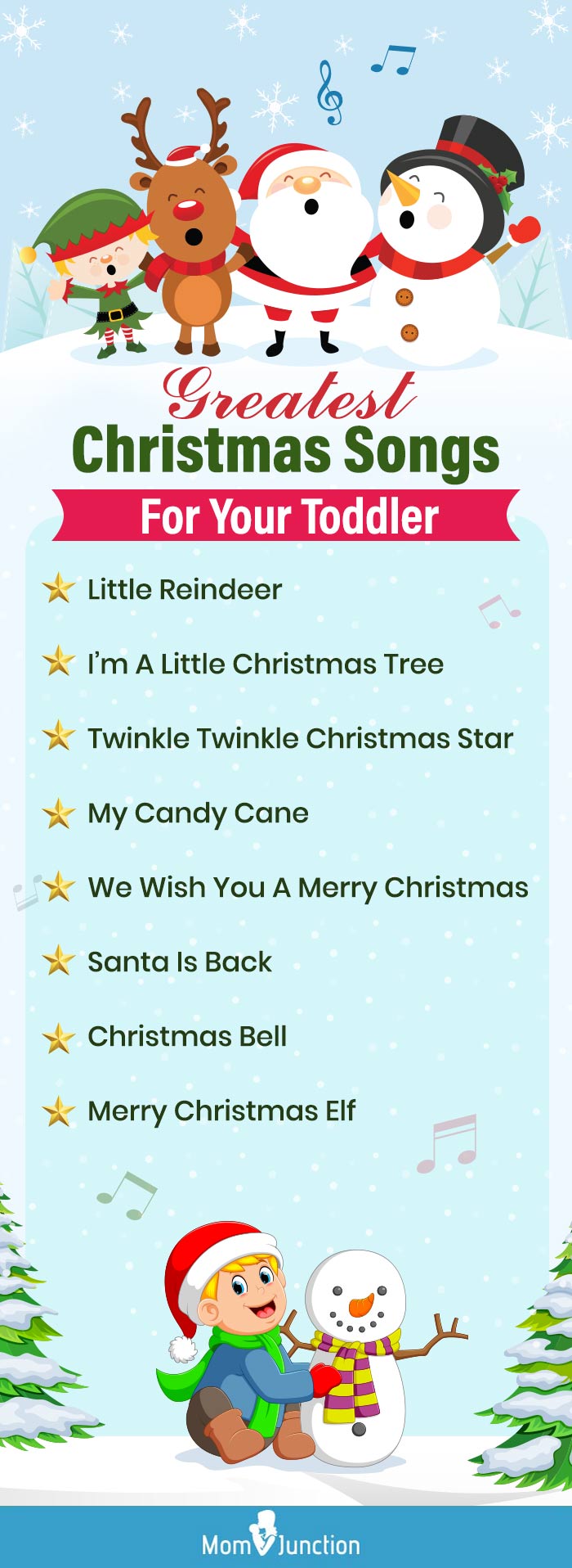 给你的孩子最好的圣诞歌曲(信息图)万博体育手机官方网站登录