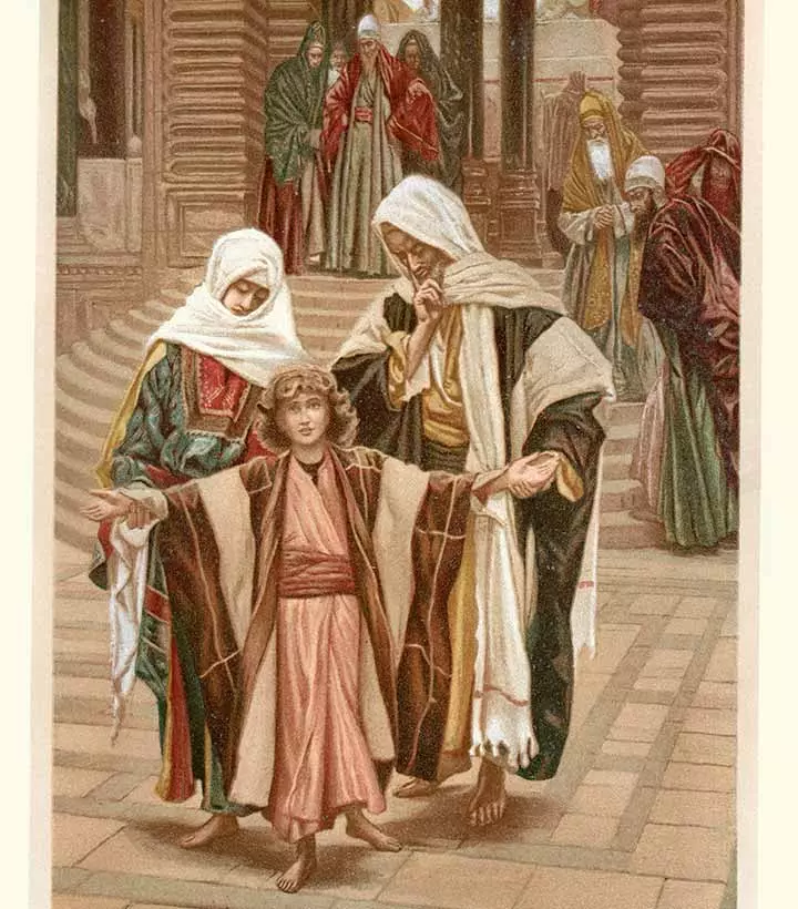 Jesus at The Temple from Bible stories for children